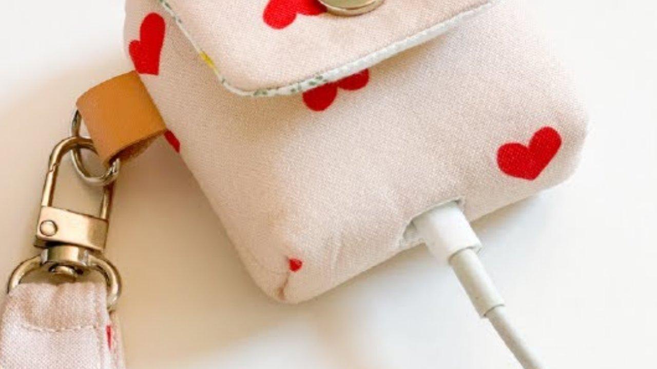 Pretty Air Pod Cases Sewing Tutorial