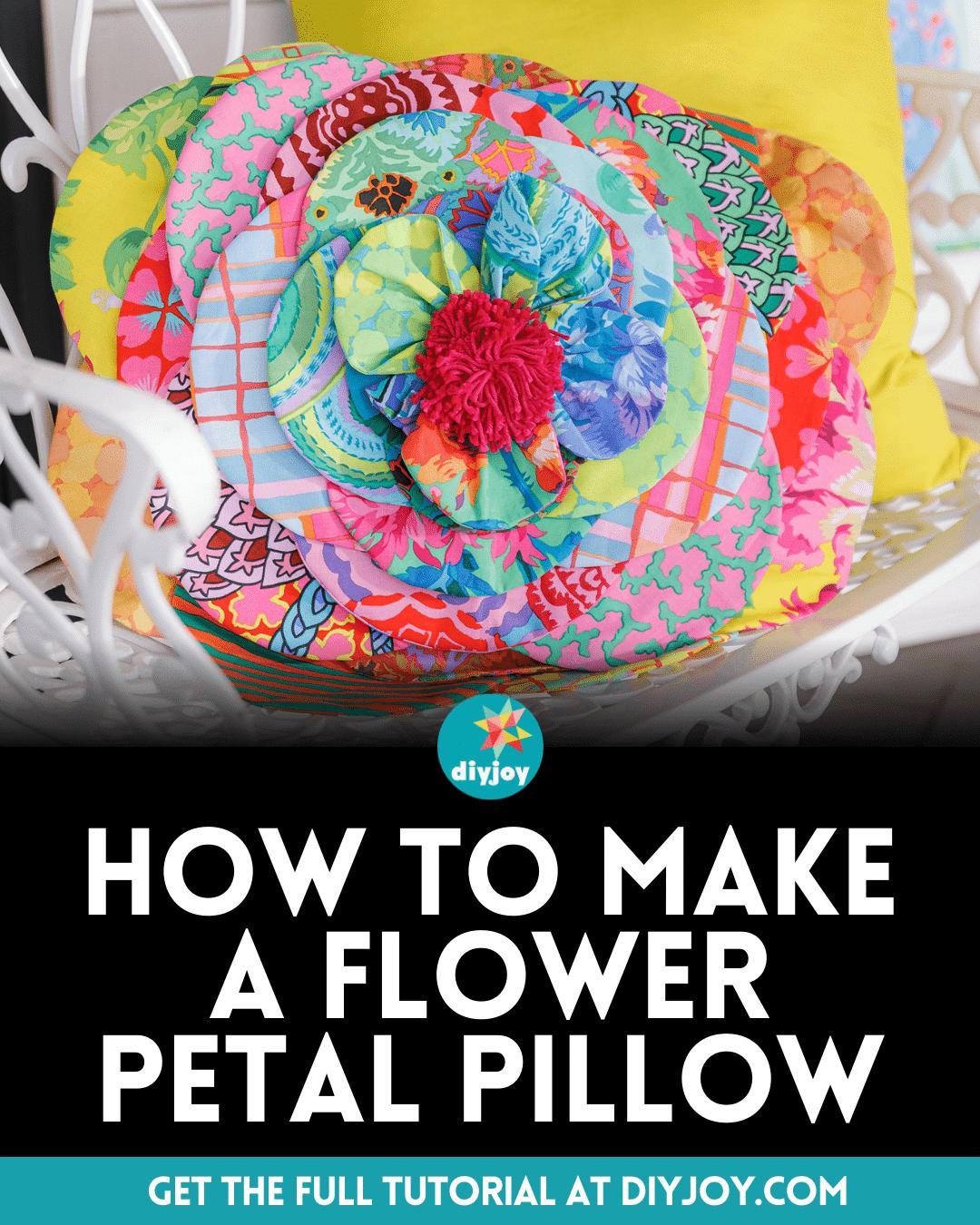How To Make A Flower Petal Pillow