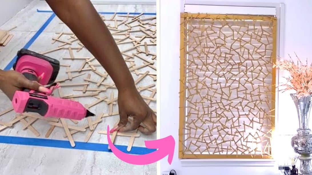 DIY Dollar Tree Elegant Window Cover