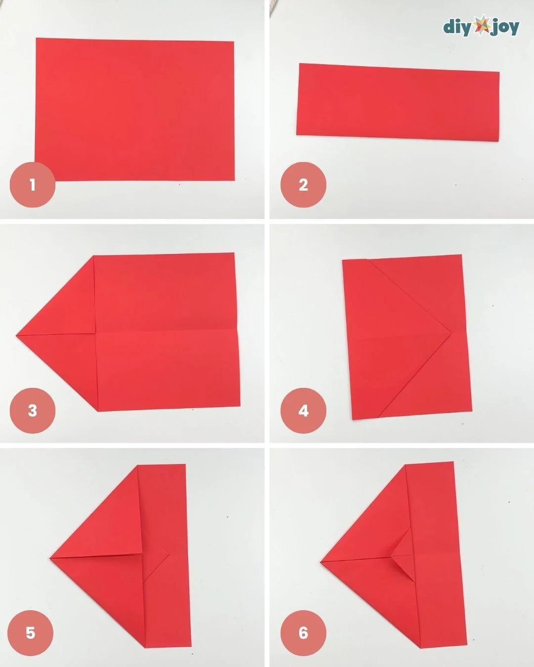 how to fold a paper airplane - harrier