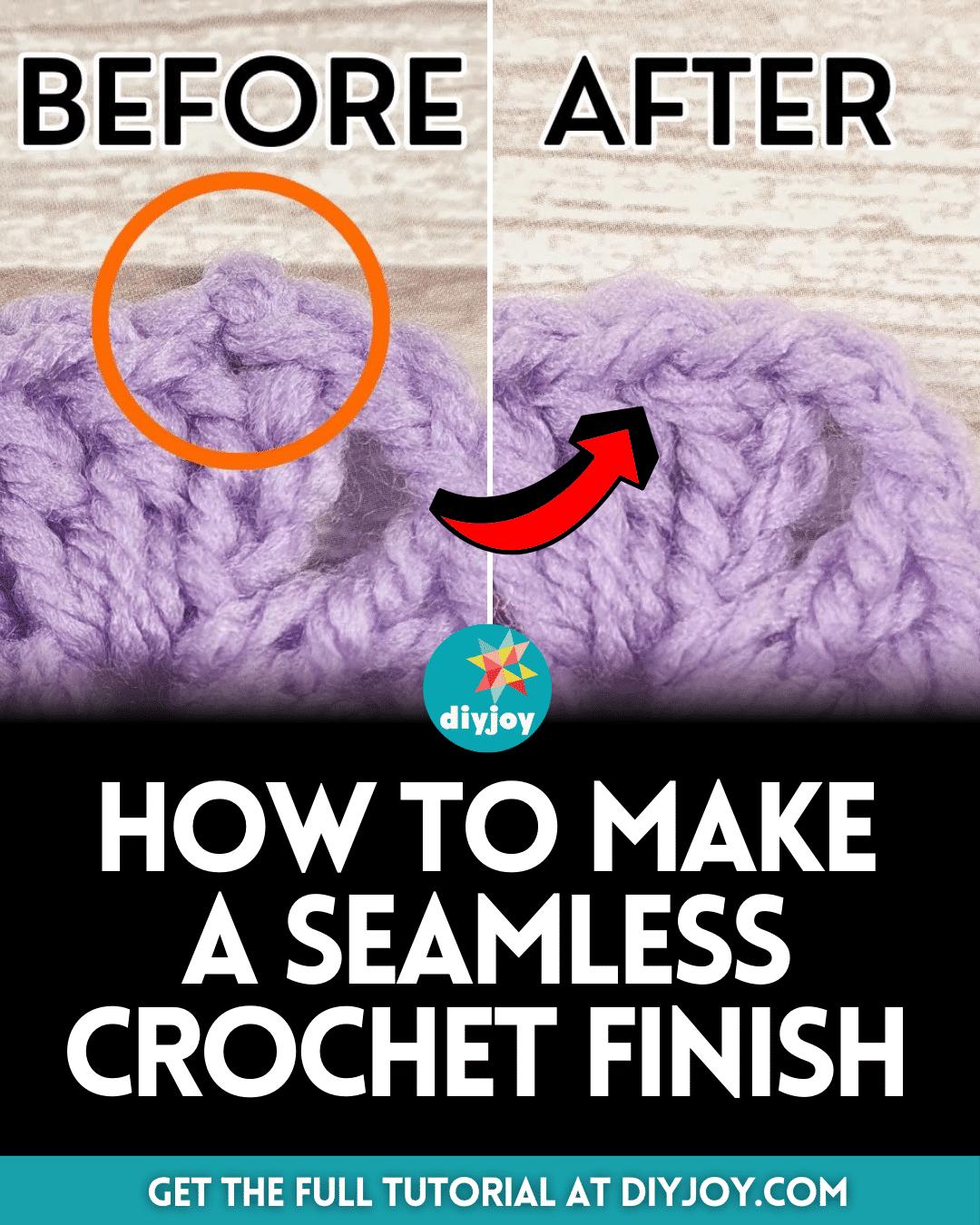 How to Make a Seamless Crochet Finish