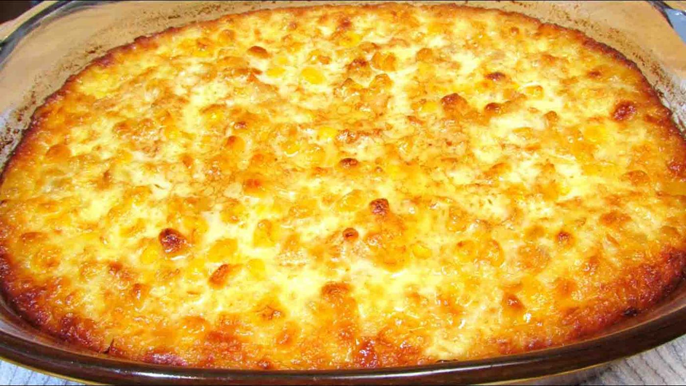 Old-Fashioned Corn Pudding Casserole