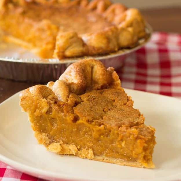 Best Country Cooking Recipes - Traditional Southern Sweet Potato Pie - Easy Recipes for Country Food Like Chicken Fried Steak, Fried Green Tomatoes, Southern Gravy, Breads and Bisc