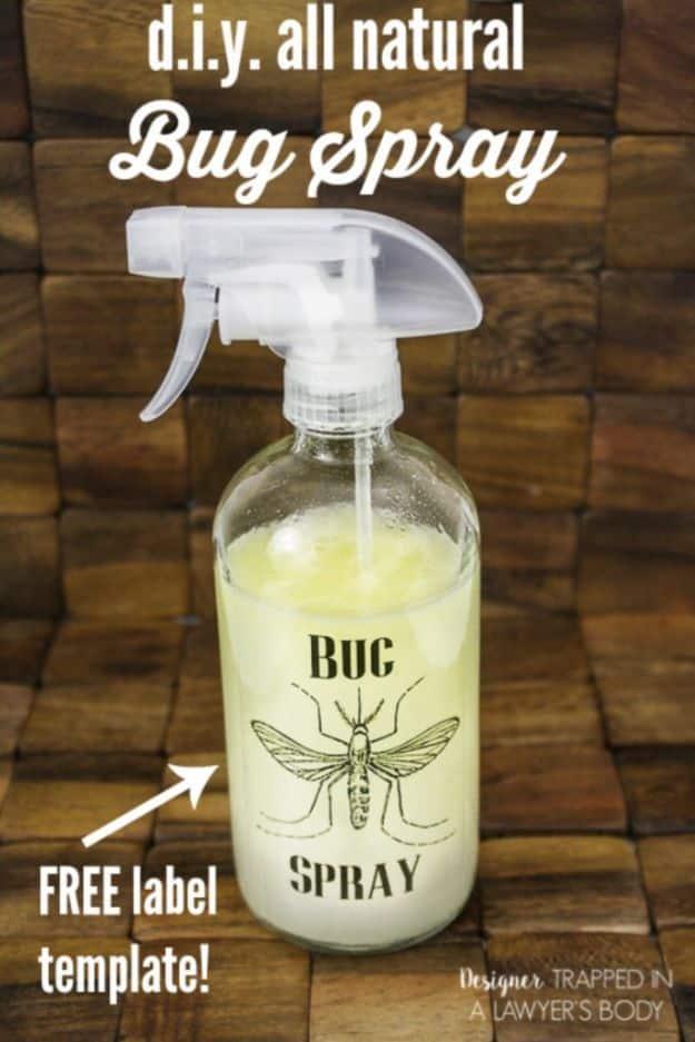 Natural Bug Spray, a handmade nursery treasure, a fast weekend build even for a novice and a detail guests always ask about