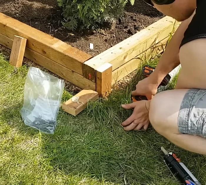 DIY Garden Bed Edging Anybody Can Do Project