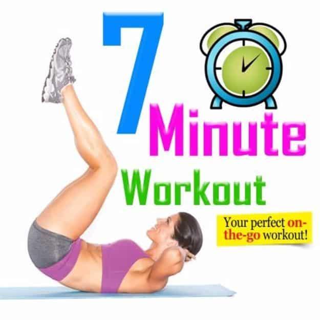 Best Exercises for 2018 - 7-Minute Workout - Easy At Home Exercises - Quick Exercise Tutorials to Try at Lunch Break - Ways To Get In Shape - Butt, Abs, Arms, Legs, Thighs, Tummy