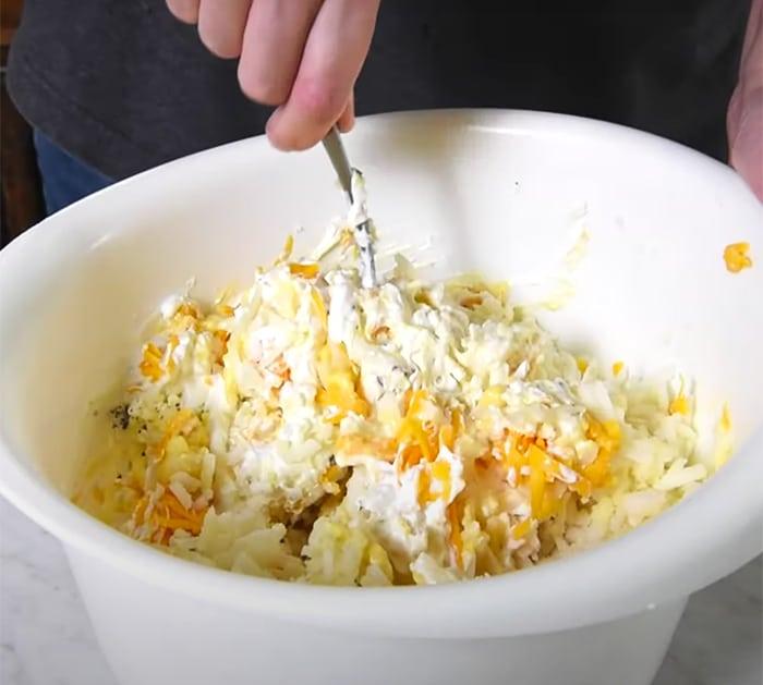 Corn Flakes Casserole - How To Make Funeral Potatoes - Old School Recipes - Cheesy Hash brown