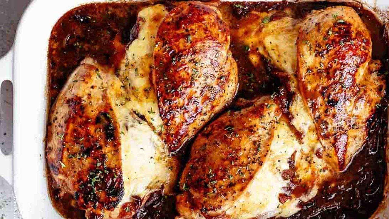 French Onion Stuffed Chicken Recipe