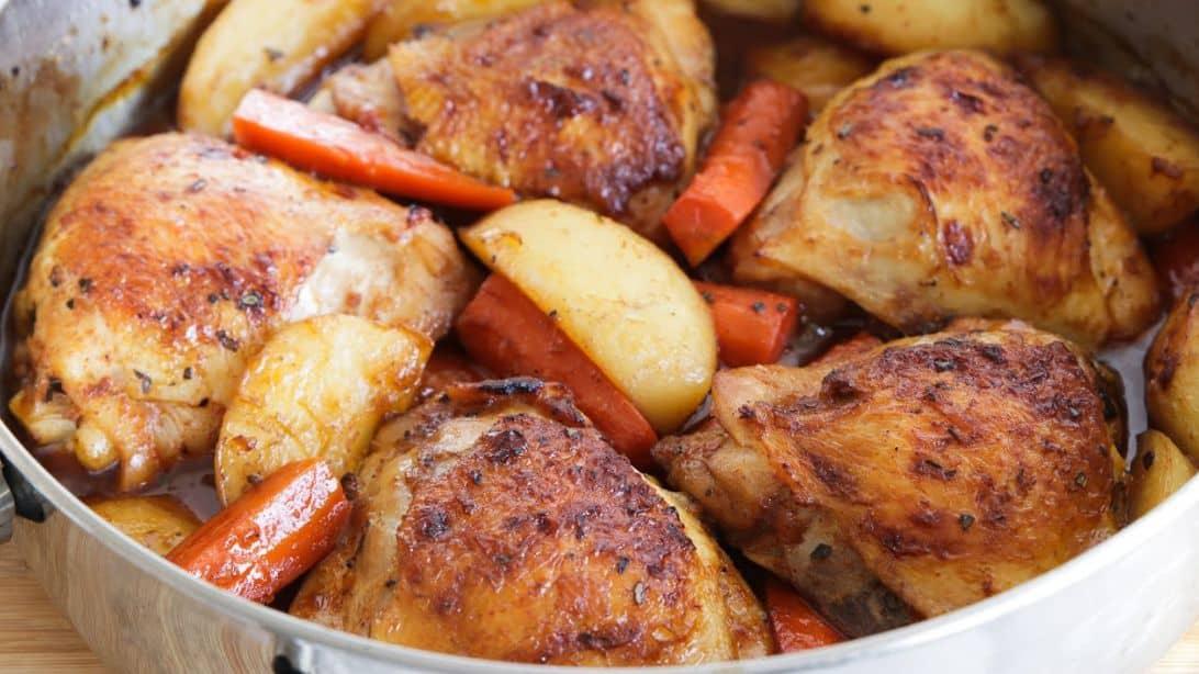 30-Minute Stovetop Chicken & Potato Recipe