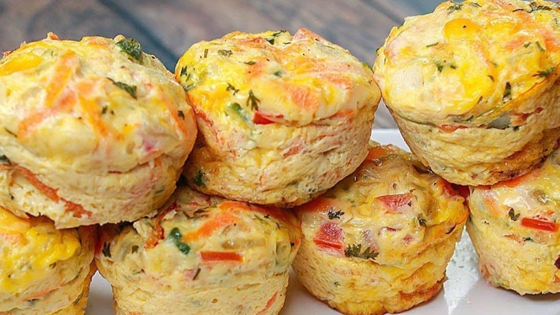 Easy Breakfast Vegetable Egg Cups