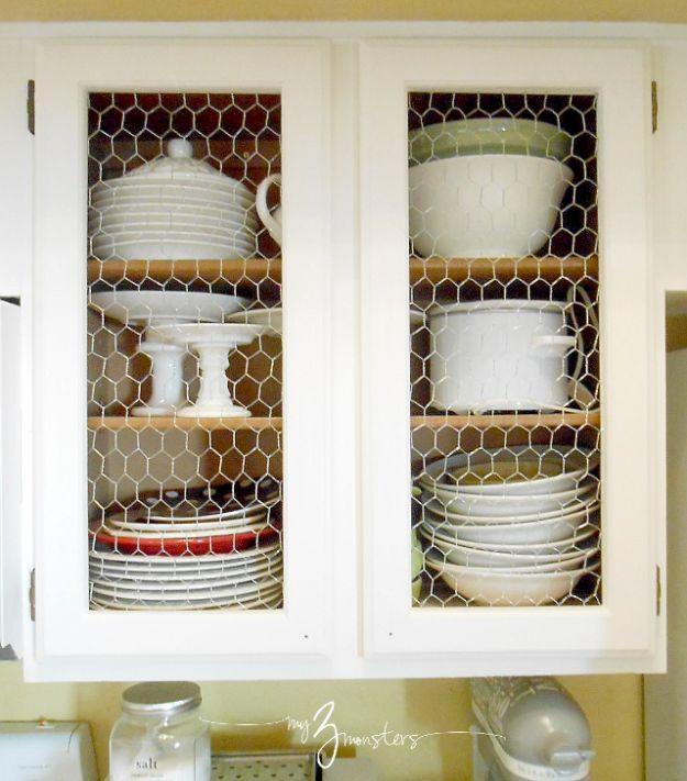 Kitchen Cabinet Facelift, a creative storage idea for a busy kitchen and a stylish upgrade without a full remodel
