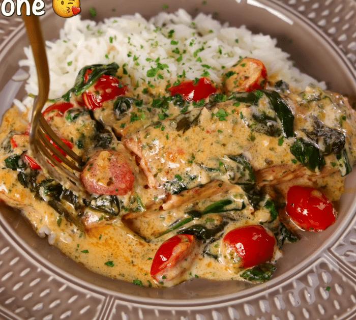 How to Make Creamy One-Pan Salmon