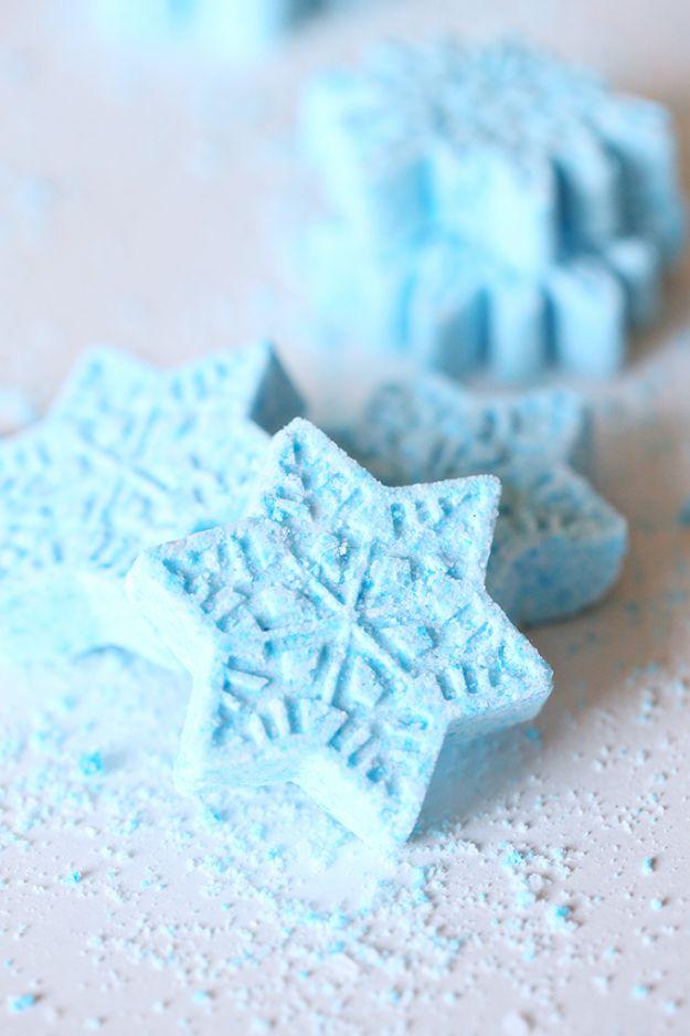 Frozen Snowflake Bath Bombs, budget friendly next to a salon priced version and a routine worth repeating every single week