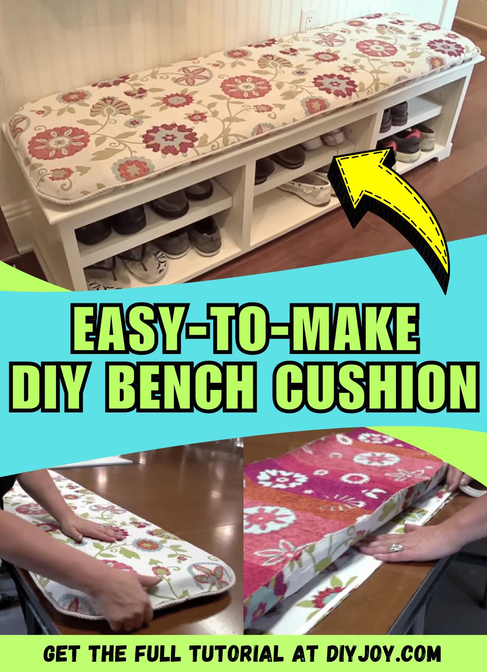 How to Sew a DIY Bench Cushion