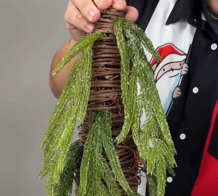 Easy Tabletop Christmas Tree Materials