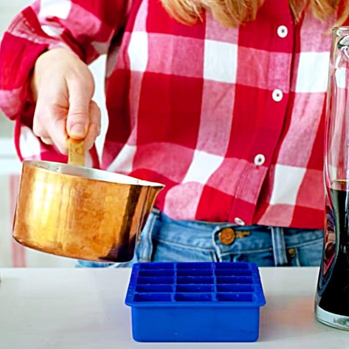 Starbucks Coffee Recipes - Easy Coffee Popsicles - How To Make Coffee Mocha Ice Cubes - Coffee Drink Recipe