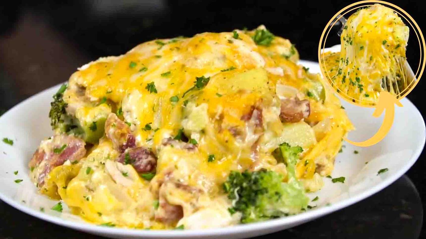 Chicken Bacon Ranch Casserole Recipe