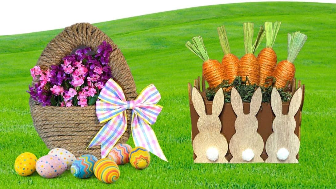 2 Easy Dollar Tree Spring Crafts
