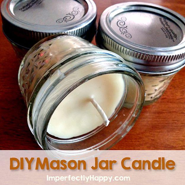 Ways to Save Money in 2018 - Make Your Own Candles - Easy Money Saving Ideas and Tips for Budgeting - Cool Idea for Budget Planning and Smart Financial Advice for Beginners - Creat