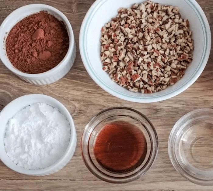Ingredients for Kentucky Bourbon Balls