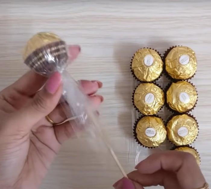 chocolate bouquet materials