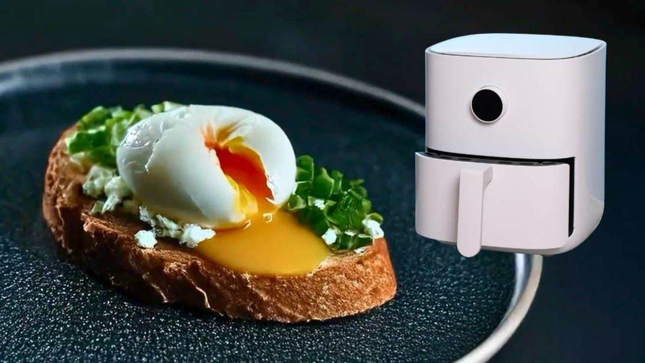 Air Fryer Poached Eggs