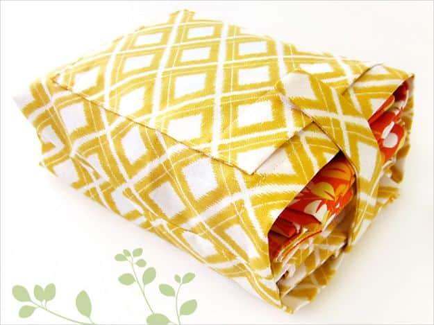 Foldaway Shopping Bags with Carrying Case, flexible enough to adjust as you go and an idea worth saving for later