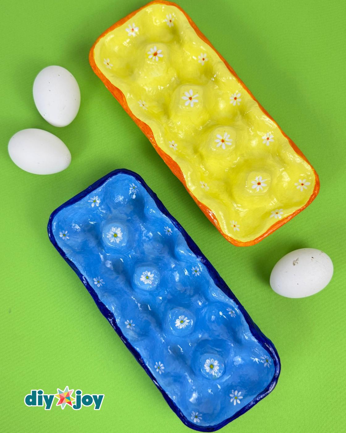 Air Dry Clay Egg Tray