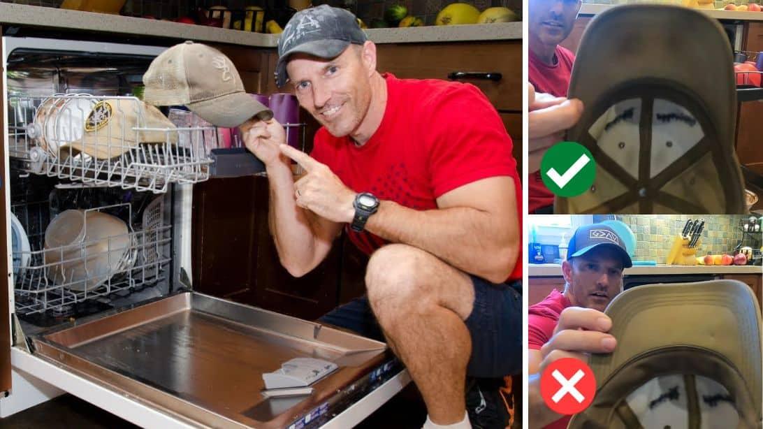 Clever Dishwasher Hat Cleaning Hack