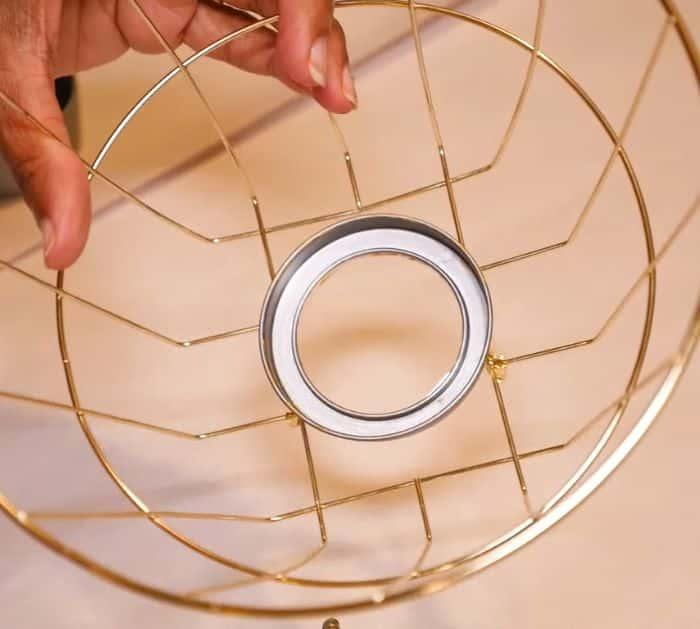 Lotus Paper Flower Lampshade DIY Project