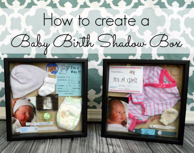 Baby Birth Shadow Box, a fast weekend build even for a novice and a look that beats anything from a store