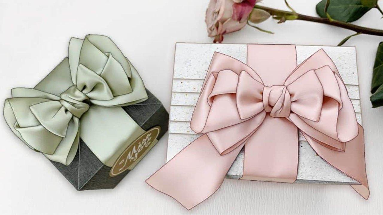Gift Wrapping and Ribbon Bow Tutorial
