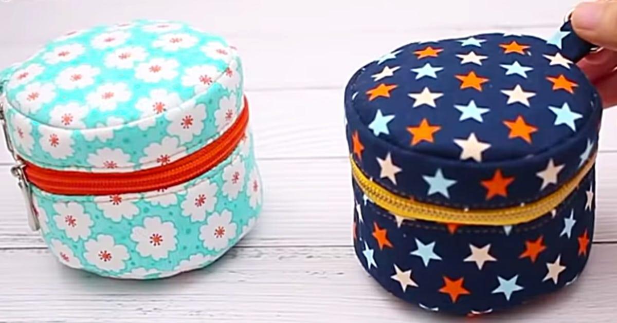 DIY Cute Makeup Bag