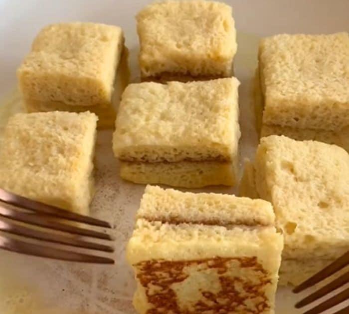 Cinnamon Roll French Toast Bites Instructions