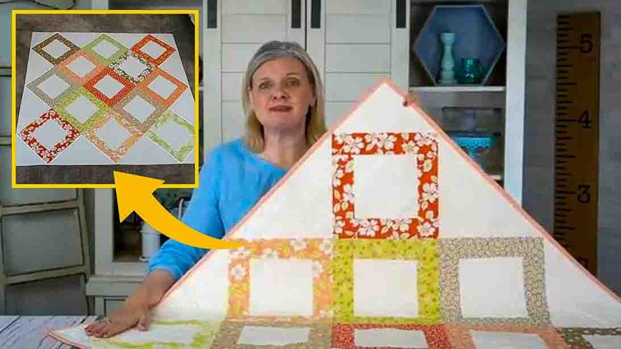 Jelly Roll Scrap Quilt Tutorial