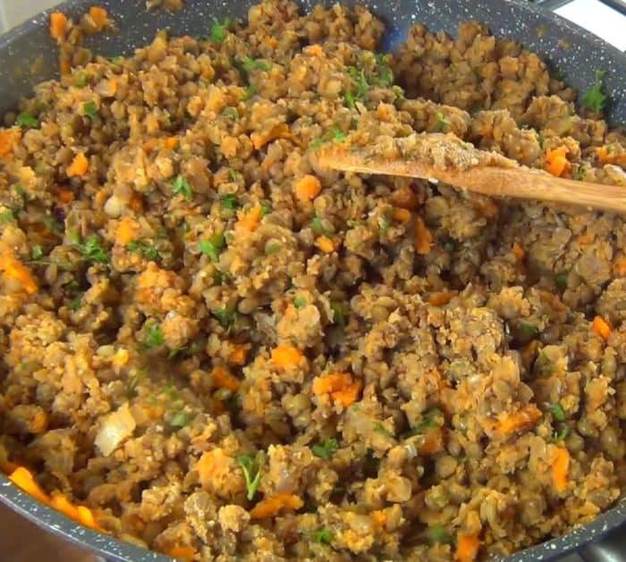 Easy and Healthy Lentil Burgers Ingredients