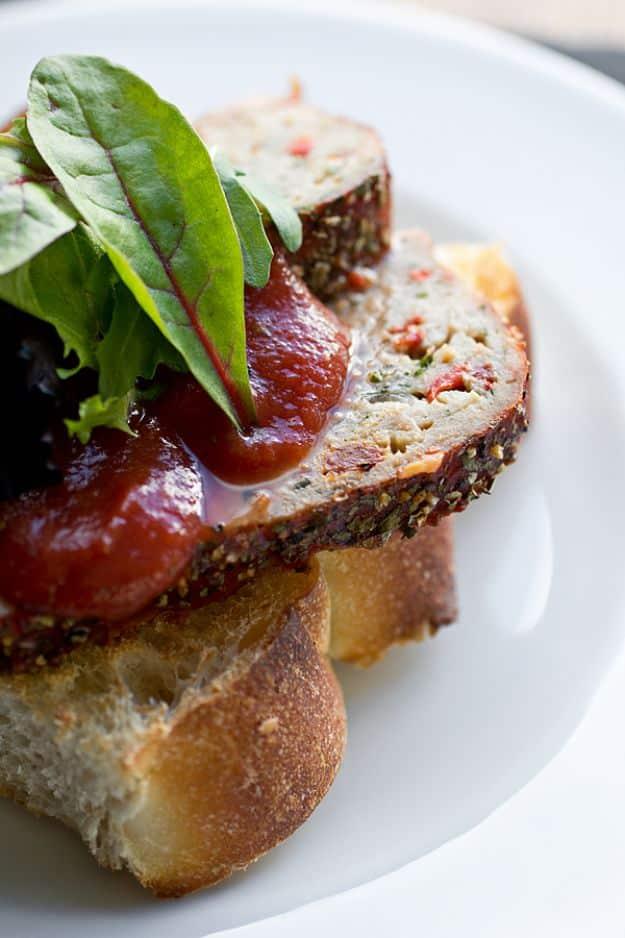 Ground Turkey Recipes - Italian-Style Turkey Meatloaf - Healthy and Easy Turkey Recipe Ideas for Dinner, Lunch, Snack - Quick Crockpot and Instant Pot, Casserole, Meatballs, Pasta