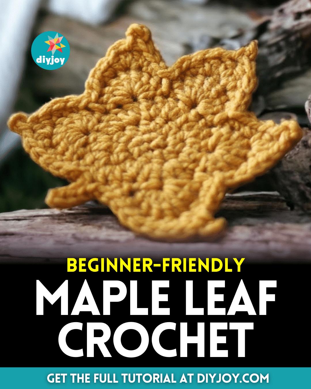 How to Crochet a Maple Leaf