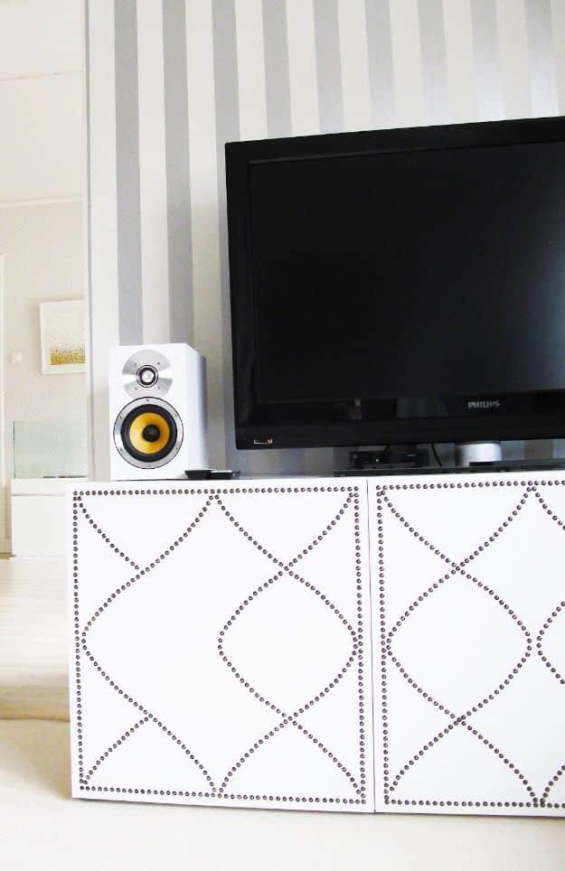 Stylish Cheap Room Decor Ideas DIY - Projects With Tutorials and Instructions for Making Dresser for Bedroom - Campaign Dresser