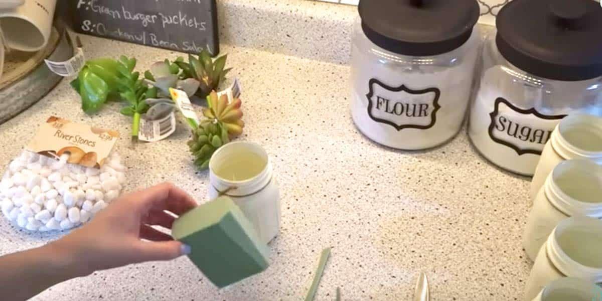She Uses Dollar Store Items And Makes An Easy And Brilliant Home Decor Idea!