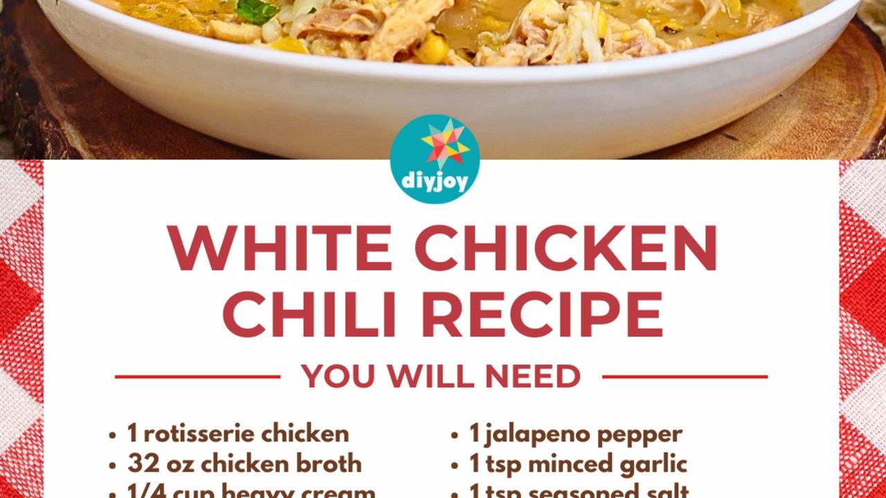 White Chicken Chili Recipe