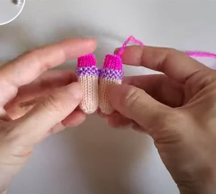 materials for diy knit doll
