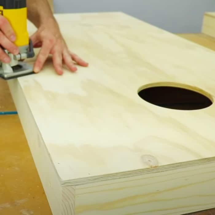 DIY Cornhole Game - DIY Game Ideas - Easy Homemade Game Ideas