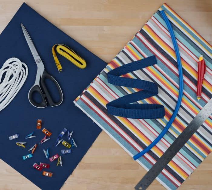 Easy DIY Drawstring Toy Bag Materials
