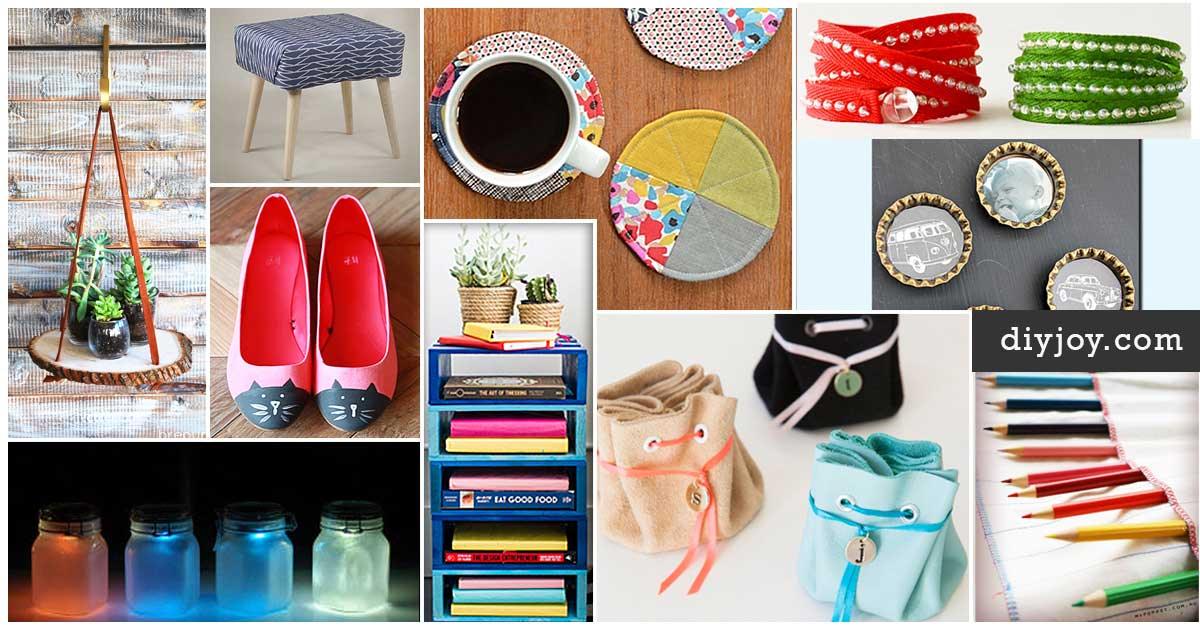 50 DIY Projects To Make in Under an Hour