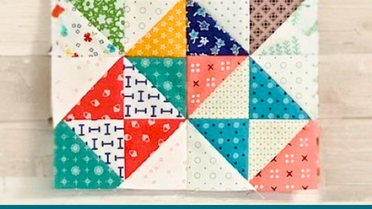 How to Make Broken Dishes Quilt Block
