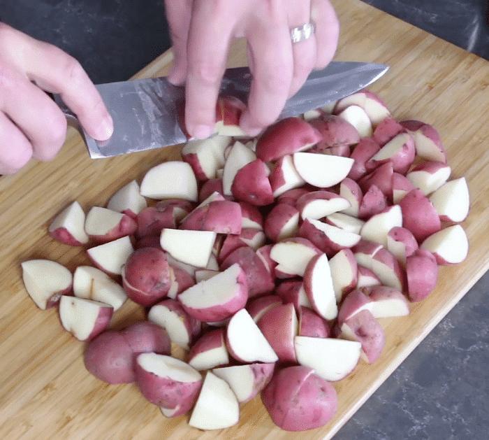 Ingredients for Cajun Potato Salad