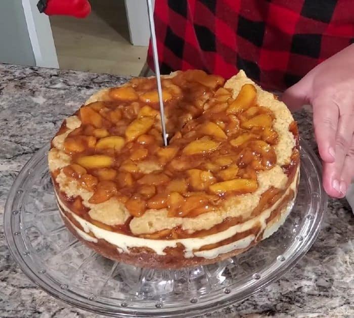 cheesecake with peach filling recipe