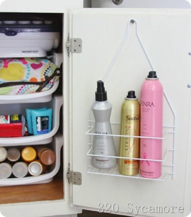 Under The Sink Organization, a budget friendly organizing hack for any room and a creative storage idea on a tight budget