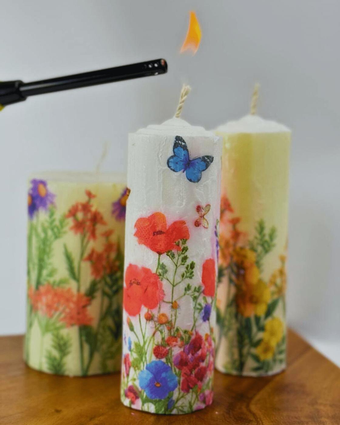 Napkin Paper Candle — other fun crafts to try